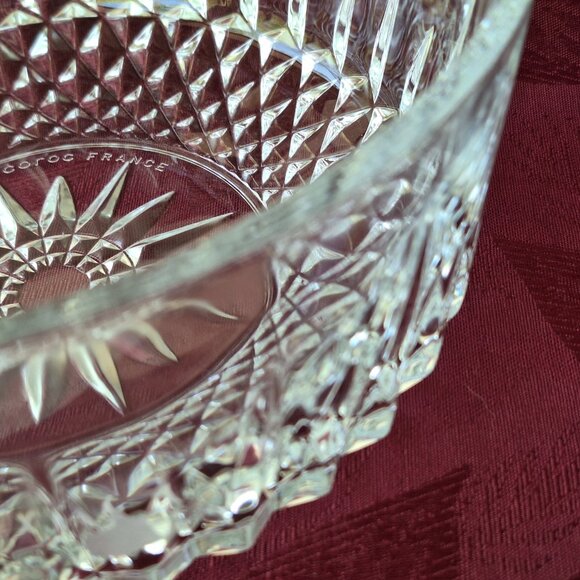 Stunning Arcoroc France Diamond Starburst Pattern Tempered Glass.  Circa Late 50 - Picture 4 of 8